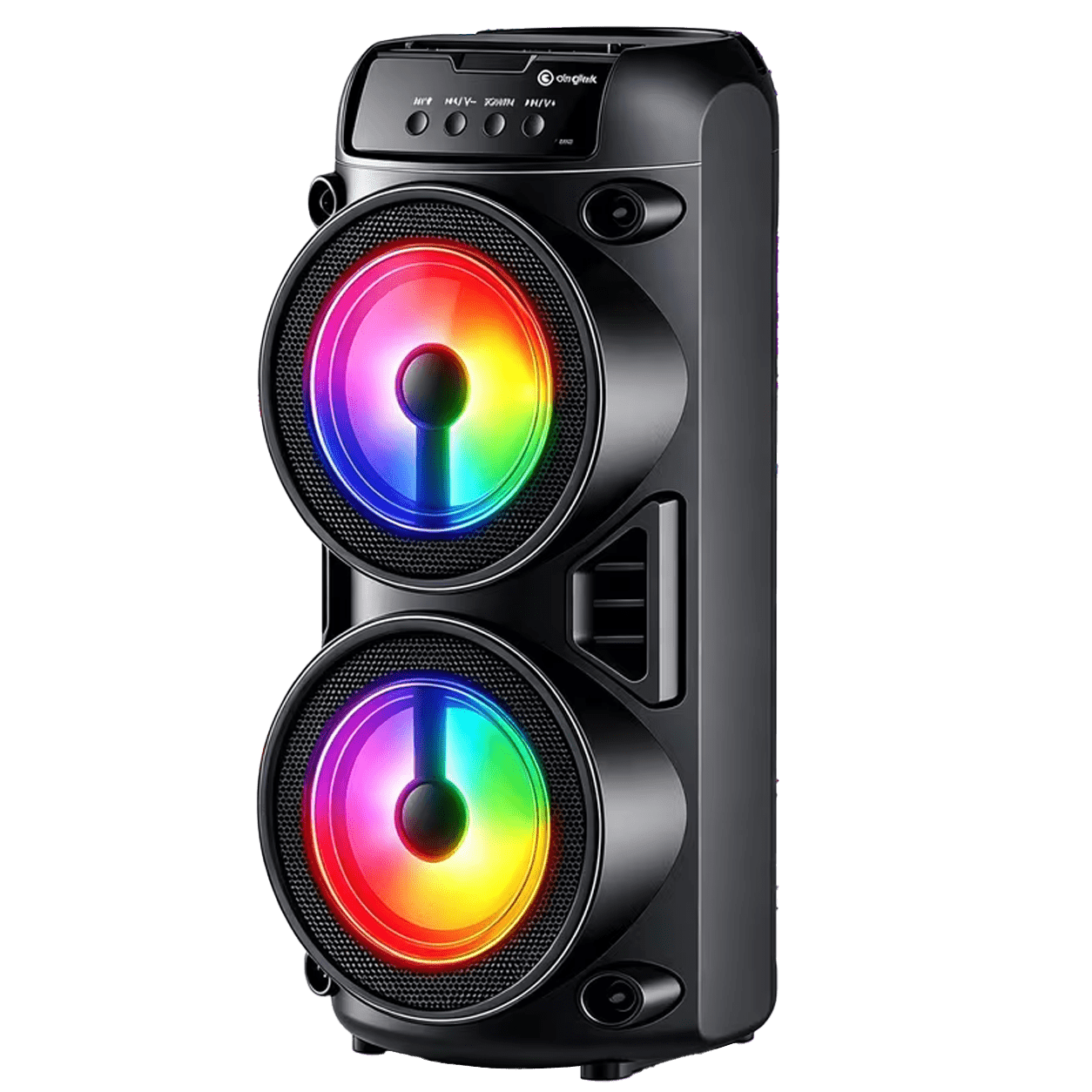 TEMU Haut-parleur fil portable 8800W, haut-parleur fil 6.0 avec basses profondes, effet LED cool, compatible avec la radio FM, TWS, TF, USB et appels