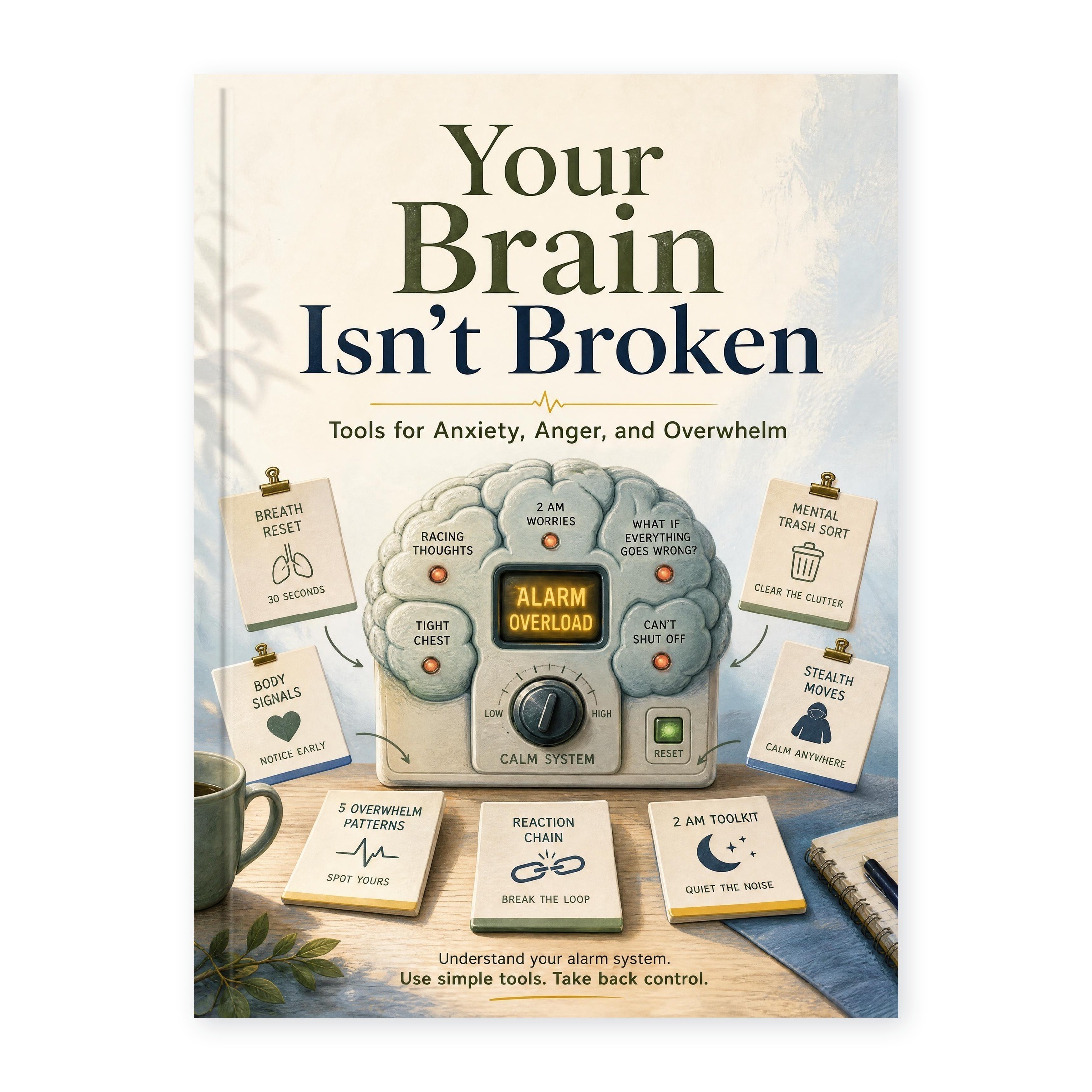 TEMU Your Brain Isn't Broken - Tools For Anxiety, Anger, And Overwhelm
