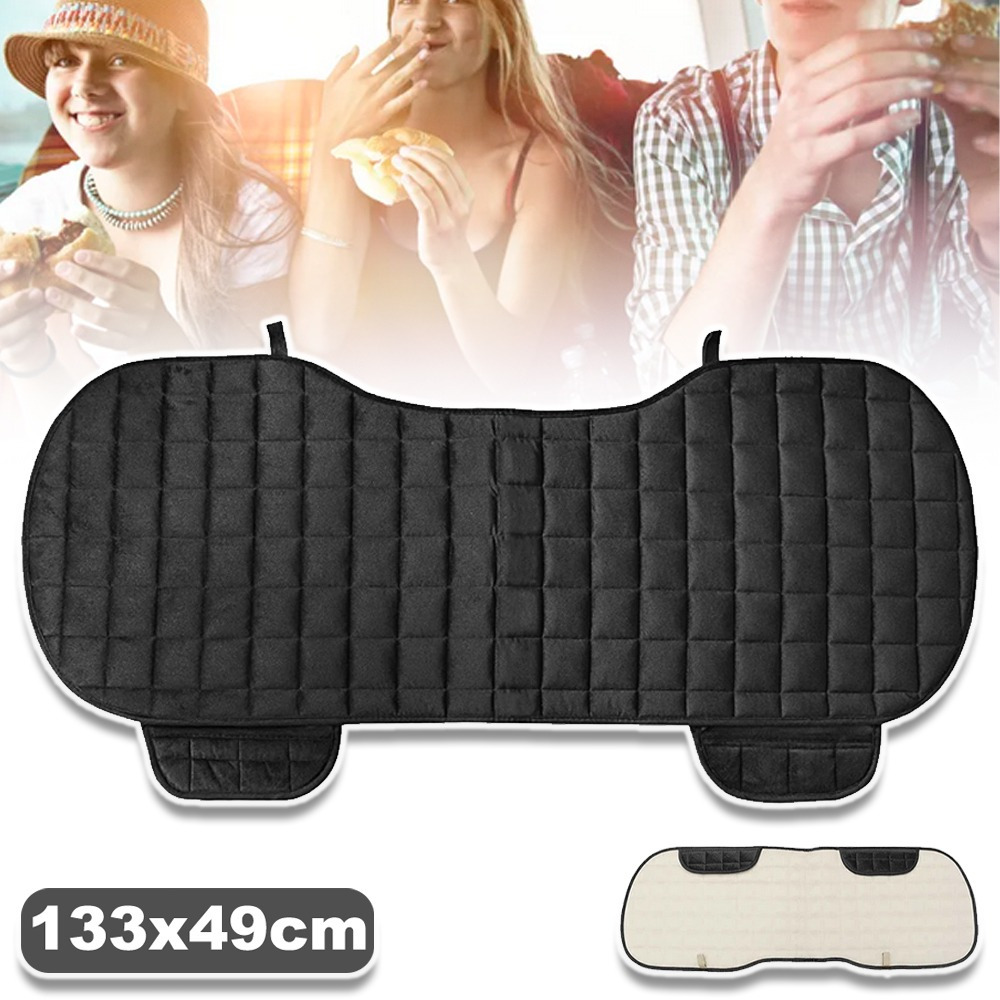 Rear Car Seat Covers, Soft Rear Car Seat Covers With Pockets, Cushion Pad Protector, For 5-seat Auto Interior Additions