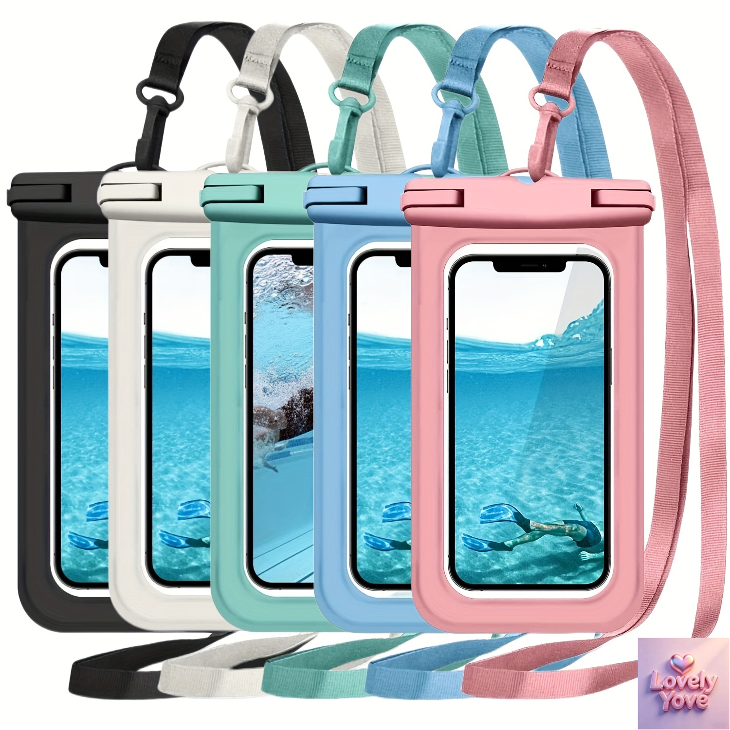 1 extra large universal phone pouch suitable for smartphones and phone cases portable protective and durable