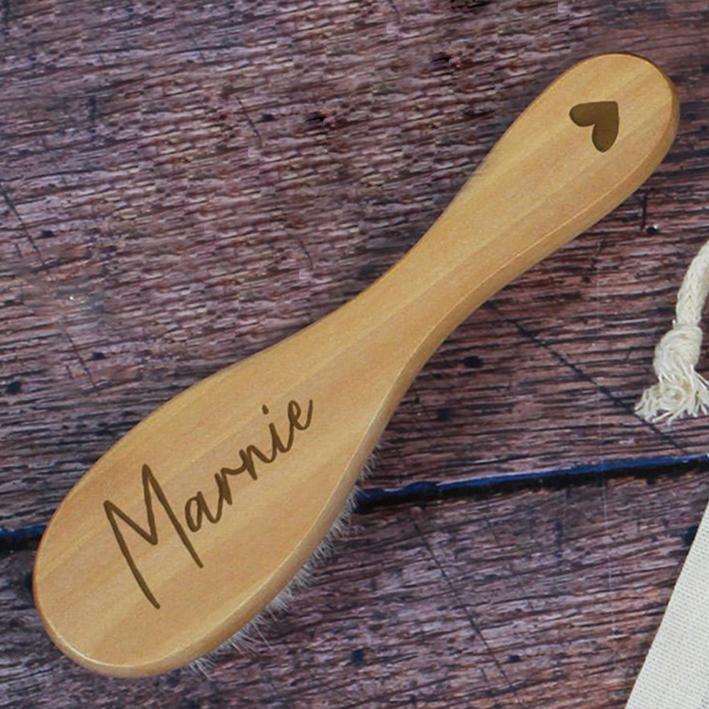TEMU Personalized Hair Brush Custom Keepsake For , Ideal Gift For Christmas, Mother's Day, Baby Shower Ideal For & Family, Unique Keepsake Gift For