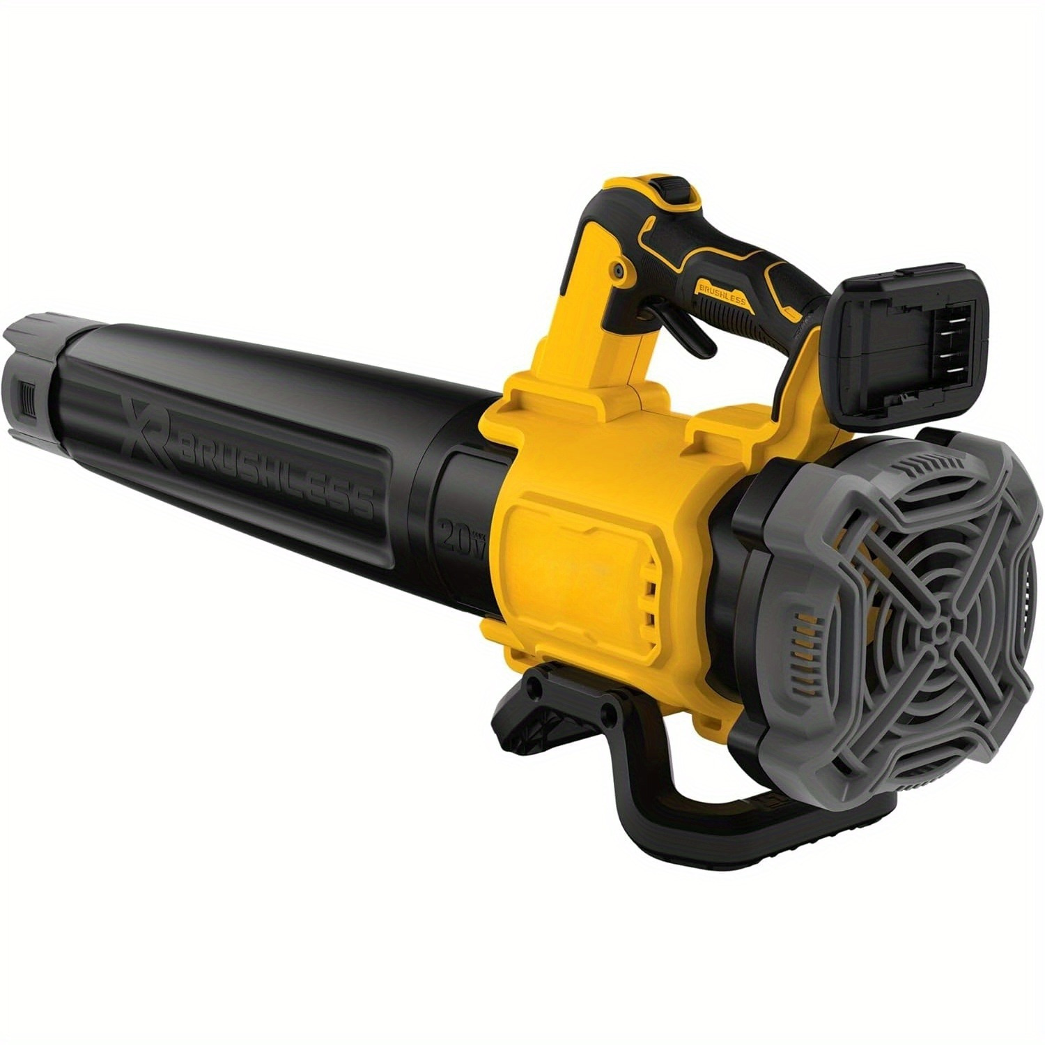 TEMU Leaf Blower, Cordless Leaf Blower For 20v 450-mph, 850-cfm, 2-in-1 Handle Electric Blower, Tool Only Battery Not Included.