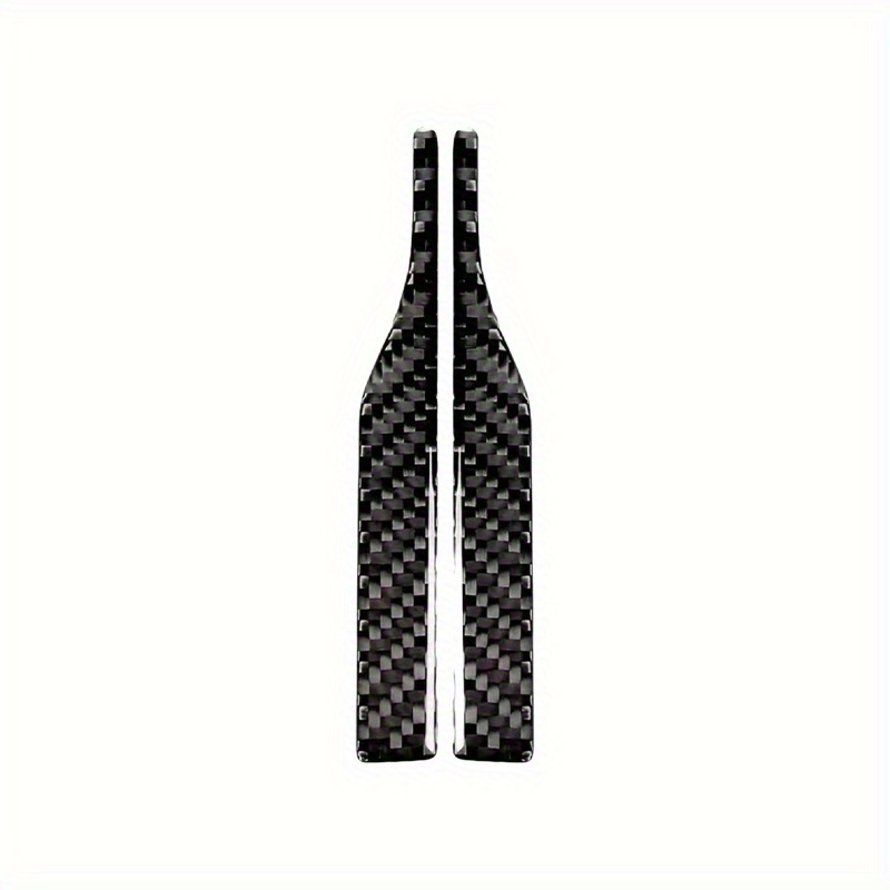 2pcs Carbon Fiber Car Rearview Mirror Anti-collision Strips, Universal Protective Covers Suitable For All Cars, Car Side Mirror Protectors, Car Accessories, Mirror Stickers, Mirror Stickers