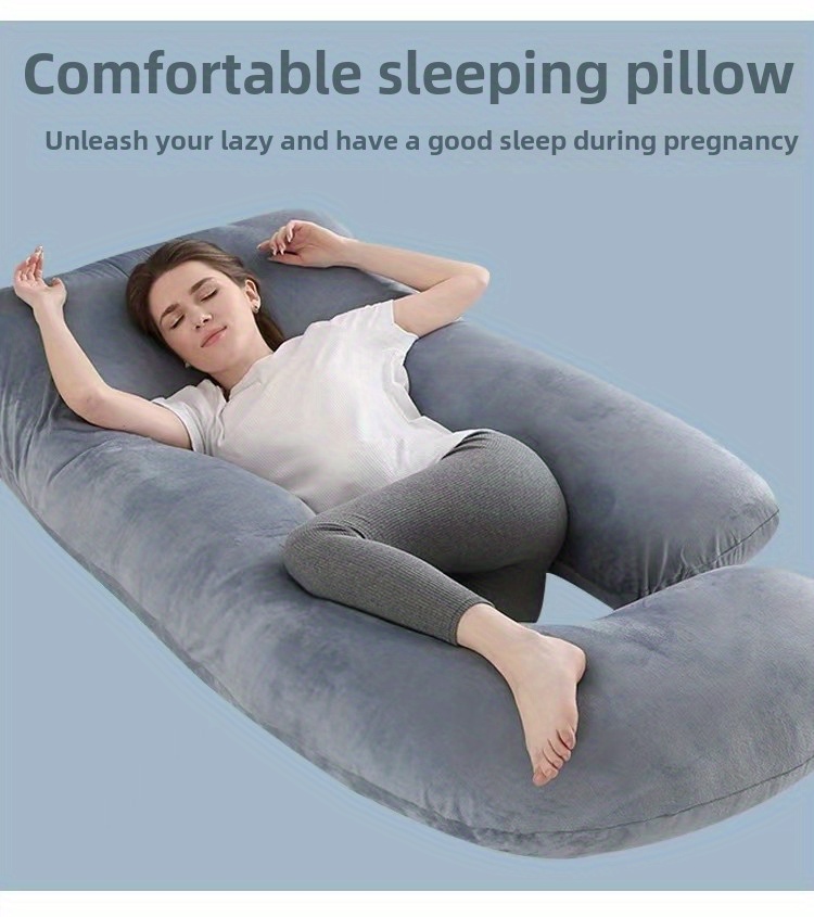 Cool J-shaped Pregnancy Pillow Sleep Mother Support Pregnant Mothers Halloween And Thanksgiving