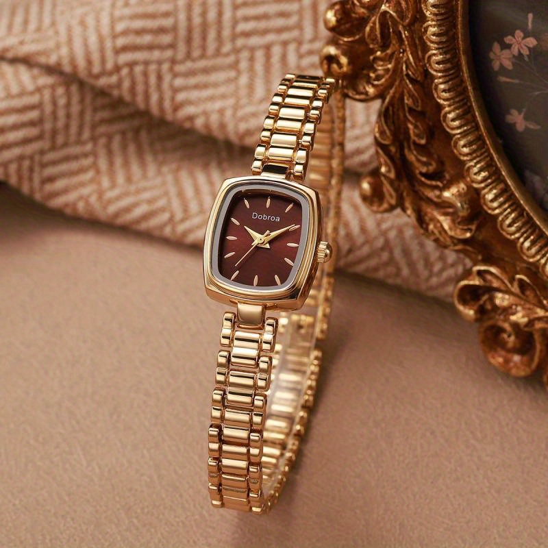 Fashion Niche High-end Women's Watch, Light Luxury Minimalist Metal Versatile Exquisite Quartz Watch