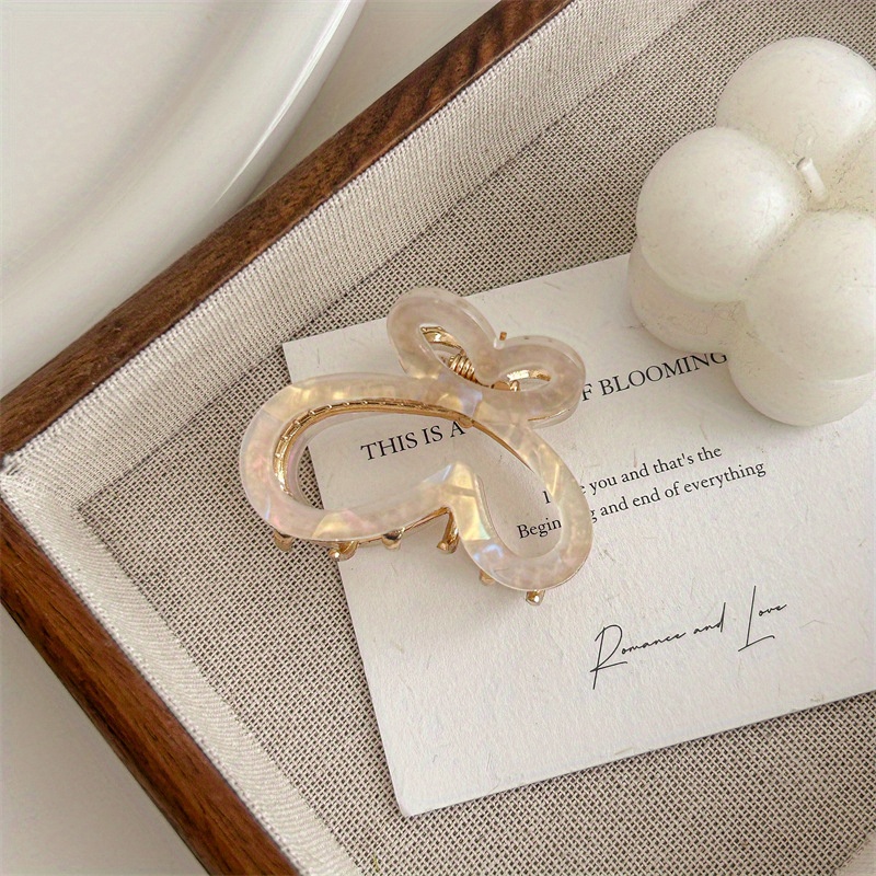 Image of 1pc Of High-end Gradient Colored Hair Clip Small Size Elegant Hair Clip Colorful Versatile Bangs Side Clip Sweet And Unique Must-have