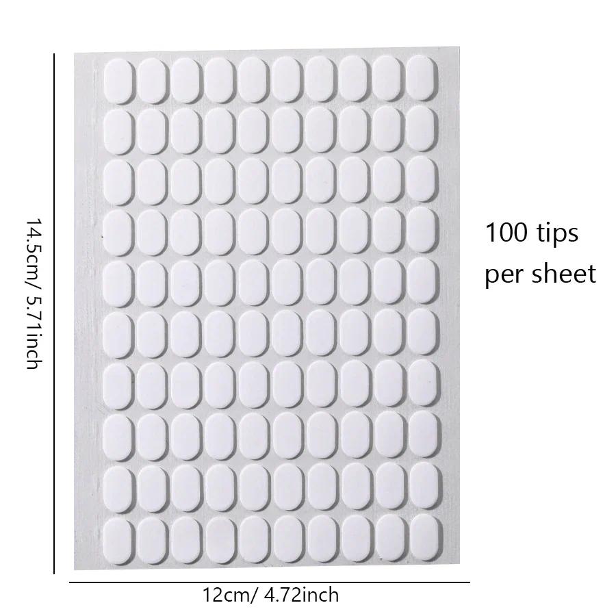 300pcs Traceless Nail Double-Sided Adhesive Tapes