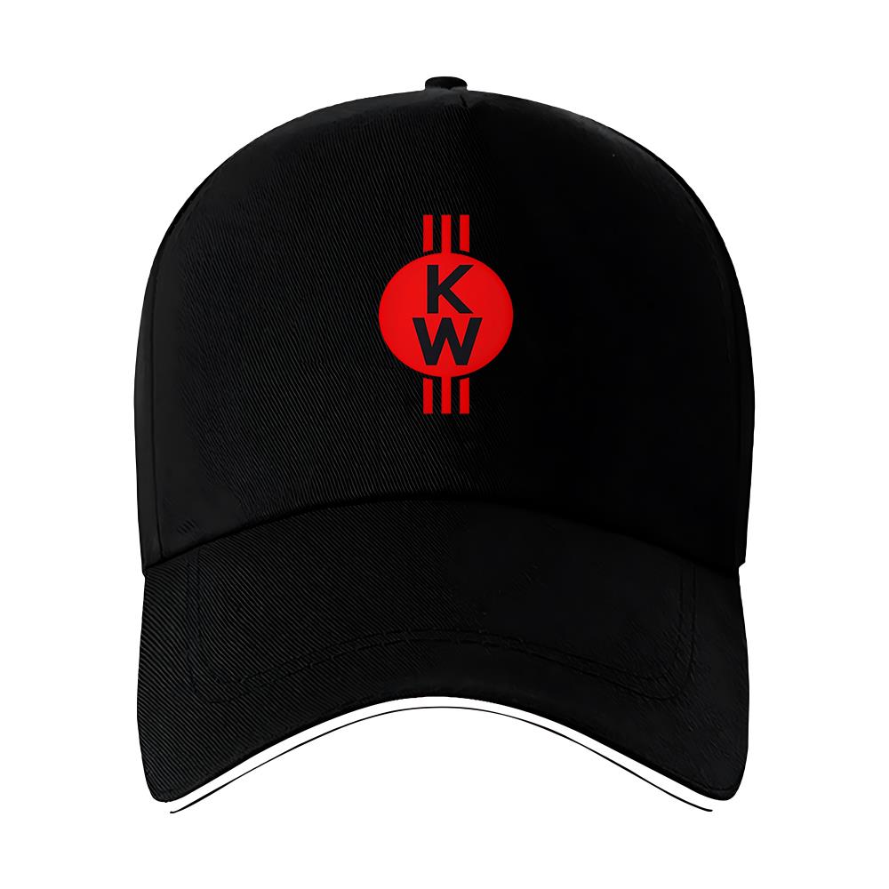TEMU 1pc Red Kw Initial Geometric Logo Design, Printed Baseball , Very Suitable For Fitness, Outdoor Sports