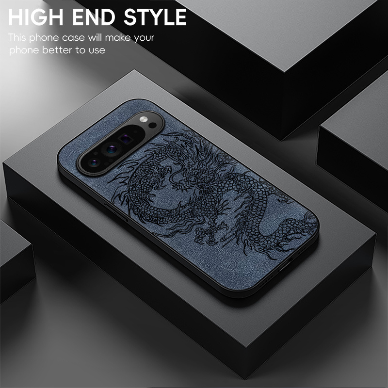 TEMU Phone Case - Premium Synthetic Faux Leather Phone Cover Designed For Protection, Compatible With For Google Pixel 10 Pro Xl/pixel 10/pixel