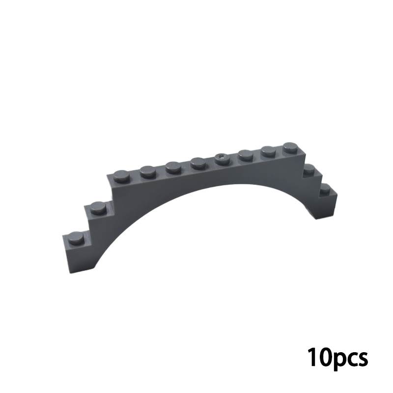 10pcs Bridge Building Toy Bricks for Creative Play