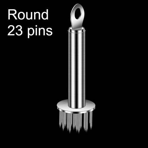 1pc 18 23 pins 304 stainless steel meat tenderizer tenderize tough cuts essential for prepping steak bbq kitchen