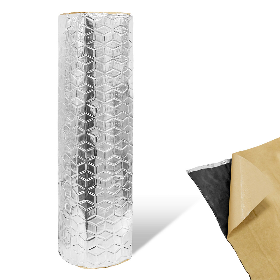 TEMU Insulation Mat Replacement Vehicle Insulation Mat Roll Self-adhesive 50 X 200cm/50 X 400cm Car Insulation Insulating Fleece Insulation