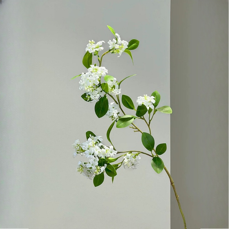Thyme Simulated Flower Fake Flower Decoration, High-end Flower High-end Light Room And Dining Room, Desktop Decoration Ornament, Osmanthus