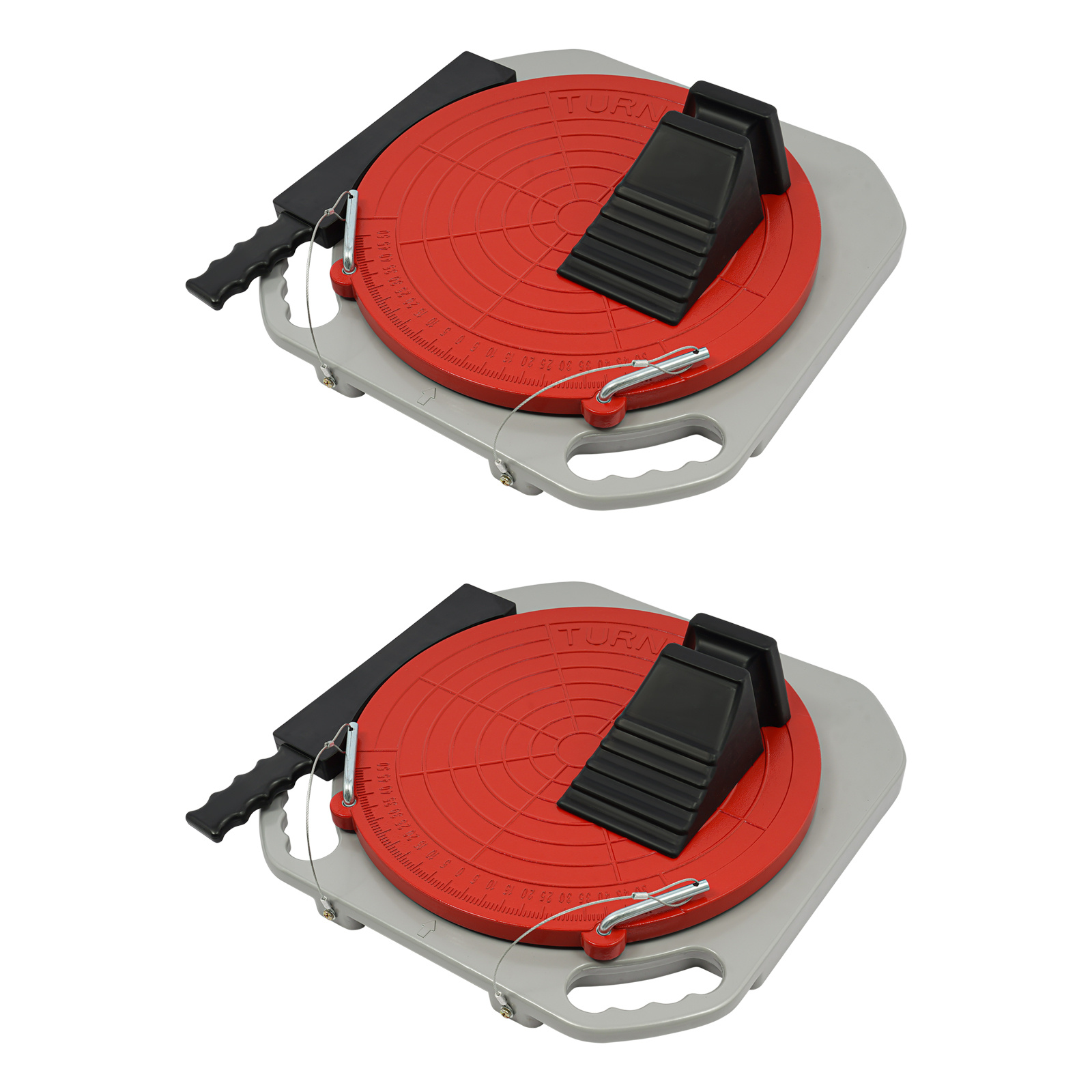 TEMU Set Of 2 Wheel Alignment Turn Plates, Tool For Wheel Alignment, 360-degree Rotating Turn Plate For Cars, Suvs, Trucks, , And Light Commercial