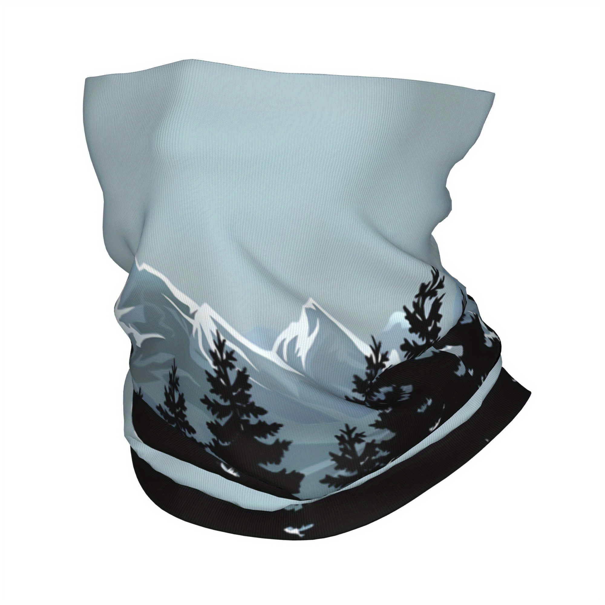 Image of Mountain Headband Neck Cycling Tube Scarf Bandana Gaiter Unisex2d Print Design