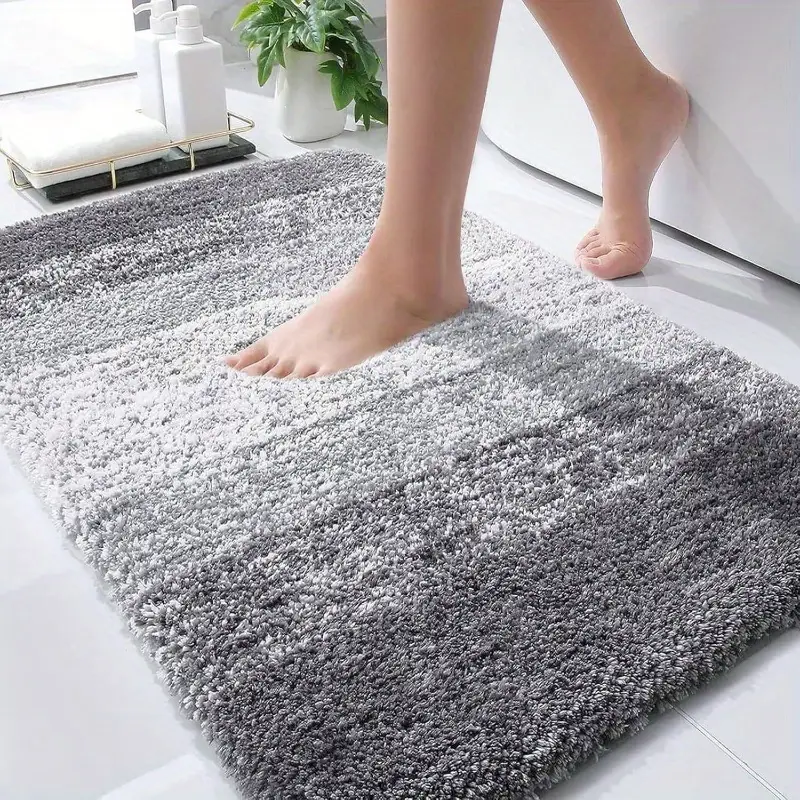 bathroom rugs 30x20, soft absorbent microfiber bath rugs, rubber backing, quick dry, machine washable bath mats bathroom floor, tub and shower, home decor accessories, bathroom accessories and decorations, fluffy bath mat, bathroom mat long, non slip bathtub mat, bath accessories, quick dry bath mat, shower mat, plush bath mat, cozy bathroom decor, durable bath mat, microfiber, absorbent floor mat, owners, buyers Product details 0