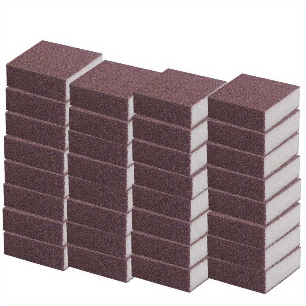Image of 4/8/16/32pcs Magic For Cleaning Sponge For Clean Tool Household For Cleaning Tools Eraser Nano Emery Sponge Nano Emery Sponges For Cleaning Sinks, Washing Kitchen Stovetop, Pot