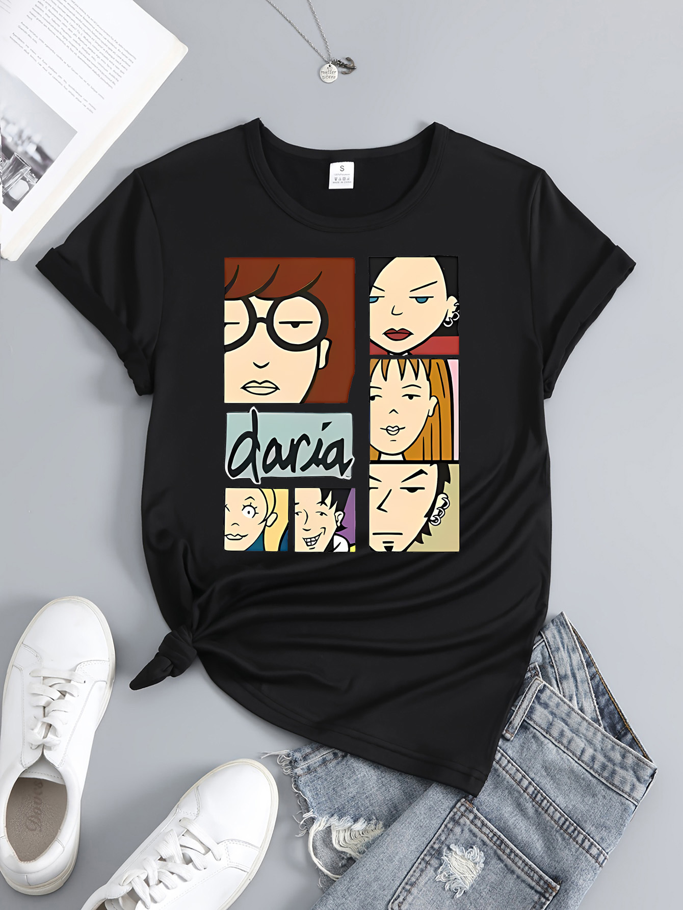 nueva camiseta estampada poliéster cómoda manga corta - Temu Guatemala, image size:800x1066