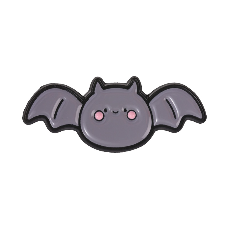 TEMU Cute Cartoon Halloween Dark Style Alloy Accessory Badge Lapel Pin Scarf Decorative Accessory Badge For Clothes, Backpacks, Pencil Cases, Enamel