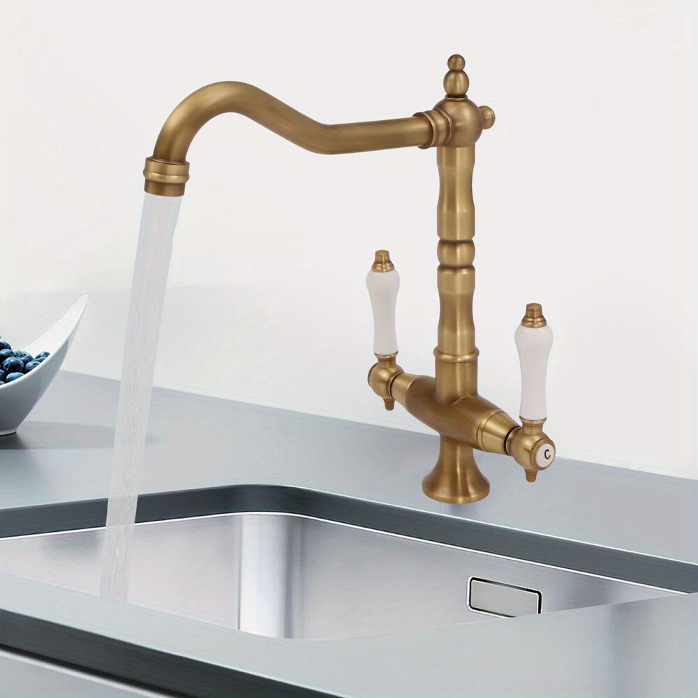 Double Handle Sink Faucet Kitchen Faucet Sink Faucet Kitchen Faucet