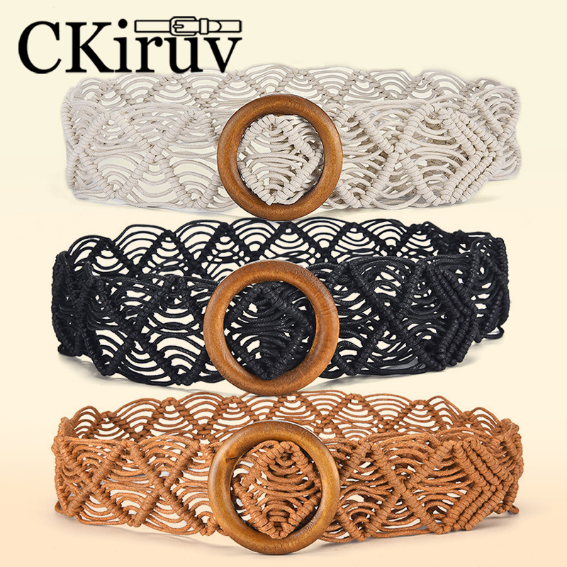 TEMU 3pcs Ladies' Belt, Ethnic Style Belt, Women's Matching Skirt, Decorative Dress, Bohemian Waist Cinching Accessory