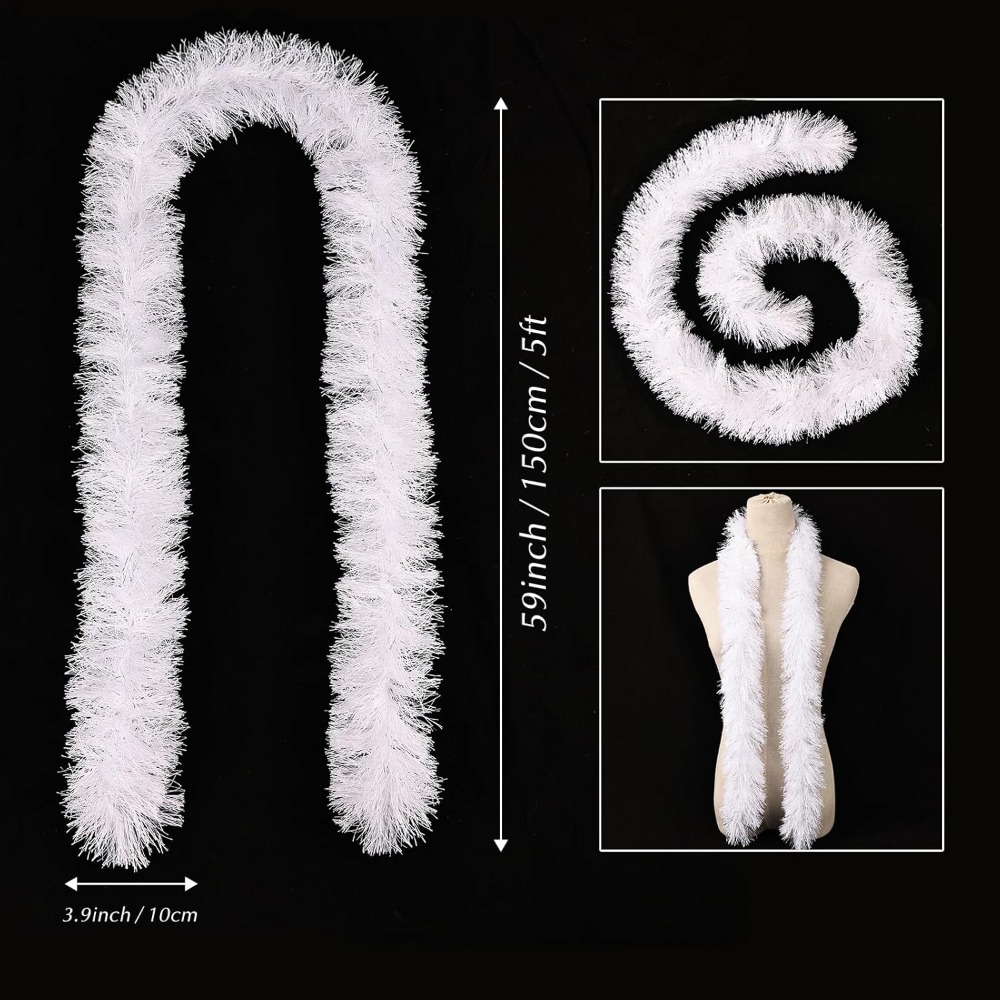 1M Boas de plumas de avestruz naturales esponjosas 2 4 6 10 20 PLY Accesorios de boda Plumas de avestruz para decoración de fiestas artesanales Pluma boa-Verde oscuro, 10 capas 1 metro