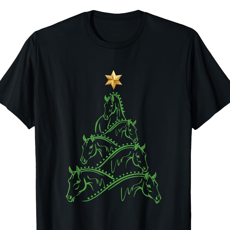 

Christmas Tree T- For And - 100% - 220g