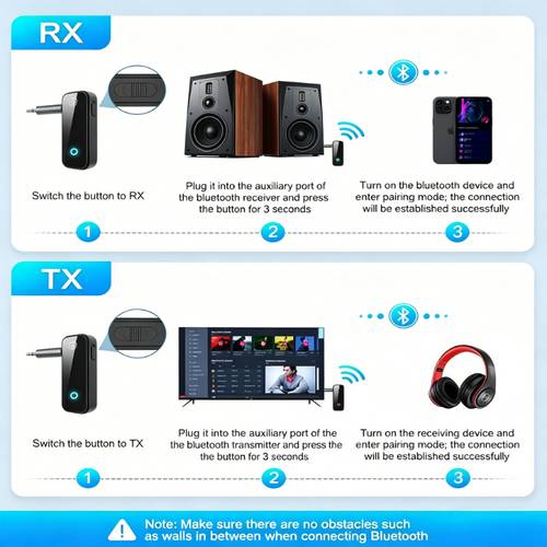 wireless 5 4 adapter for in 1 wireless receiver transmitter 3 5mm jack switching transmission plug and play suitable for cars tv speakers stereo systems and headphones