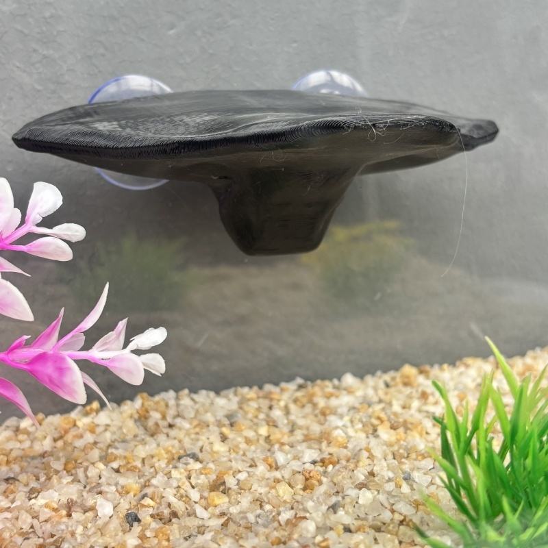 Image of Approximately 14cm/5.51 Inch Mushroom-shaped Habitat For Betta Fish, Shrimp, And Other Aquatic Creatures, A Paradise For Geckos, Frogs, And Other Animals