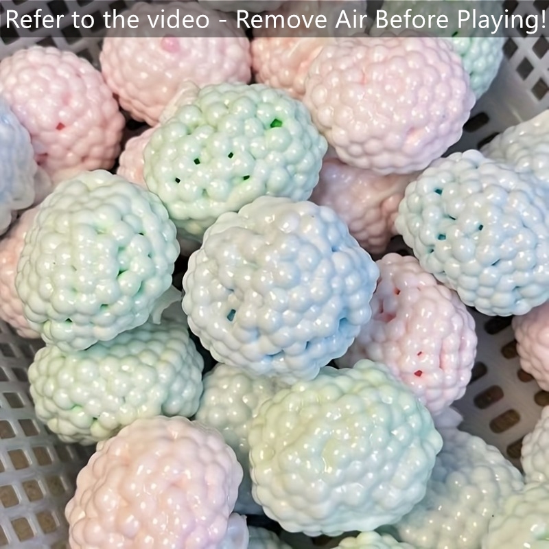 1pc double layered handmade   beige handmade ball fun handmade ball a   toy suitable for children and adults as an ideal gift   toy and   random color