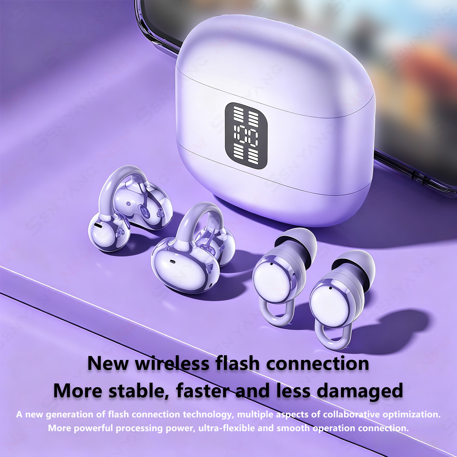 neue   2026 neues design uv-material true wireless in-ear clip-on tws paar-moda-dual-headset mini-paar-ohrhörer musik-ohrstöpsel gaming-earpods hifi   stereo hd-anruf-kopfhörer für   & iphone handy sport-ohrstücke smart-kopfhörer als geschenk