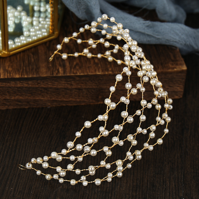 New Mesh Headband Tuanming A Simple Hollow Headpiece Street