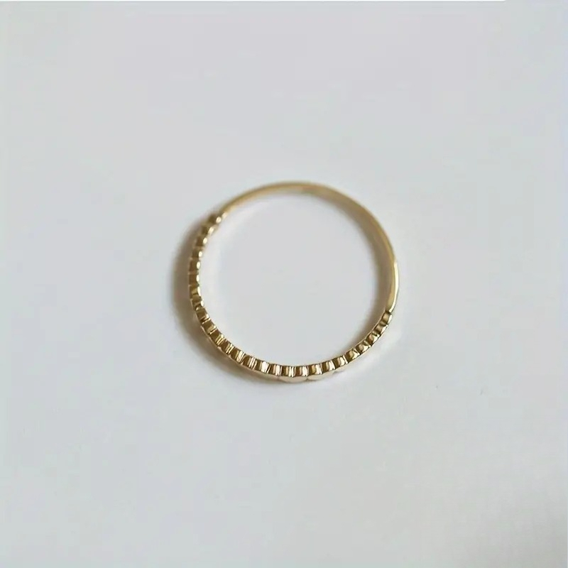 E-shop Einfacher, vielseitiger exquisiter Herzring für Damen, dünner Hoop-Ring für Casual, , Dating Pendeln, Valentinstag-Geschenk
