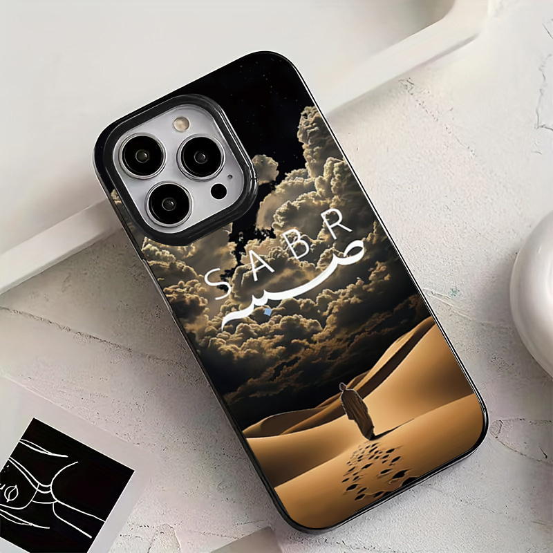 TEMU Phone Case: Arabic Print Phone Case, Suitable For Iphone 18 Pro Max 17 18 Pro 17 Air 16 15 Pro 14 Plus 13 12 11 Pro Max 16e X Xs Max Xr 7 8 Plus