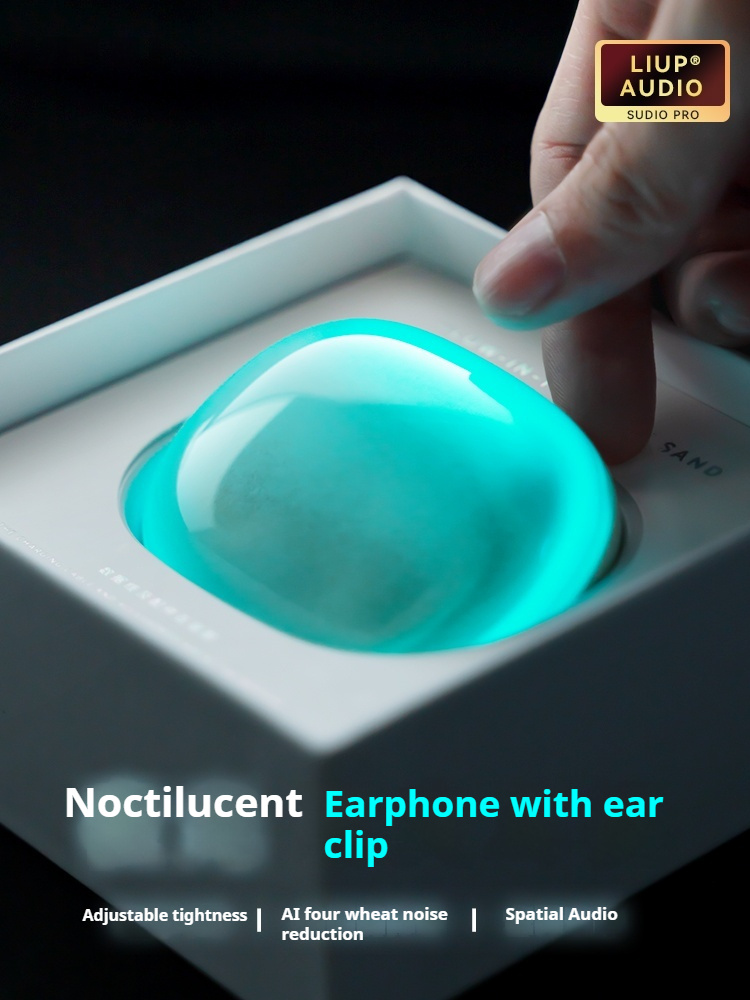 wireless clip on open ear headphones with smart noise cancelling   sand sports earphones usb charging for running workout Product details 2