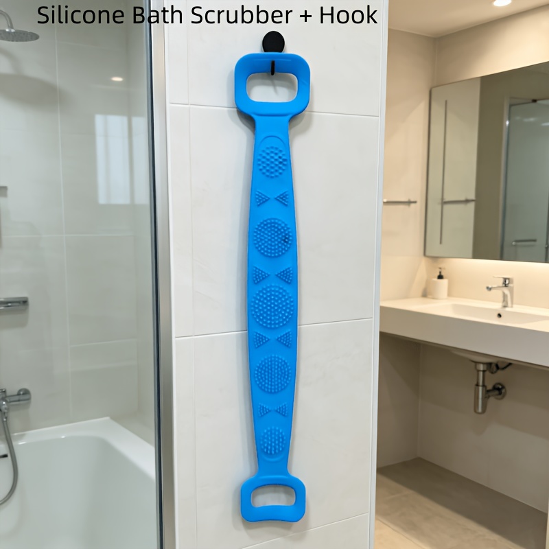 2pcs Bath Brush Set with Hook for Exfoliating