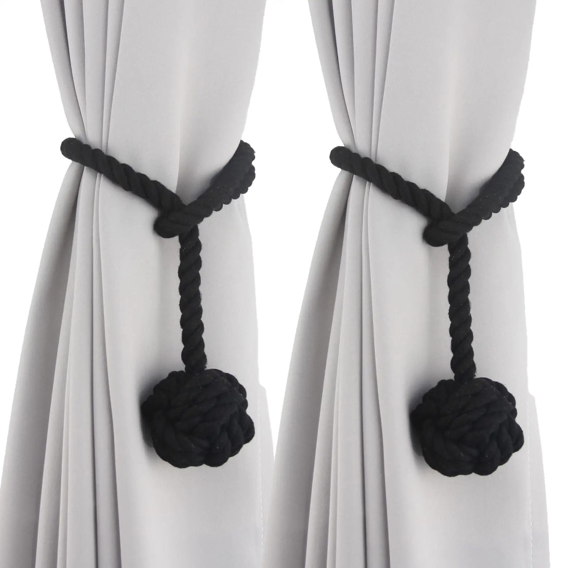 TEMU 2pcs High-end Nordic Minimalist Curtain Straps With Tassels| Multifunctional Home Curtain Storage| Suitable For Curtain Decoration In Bedrooms,