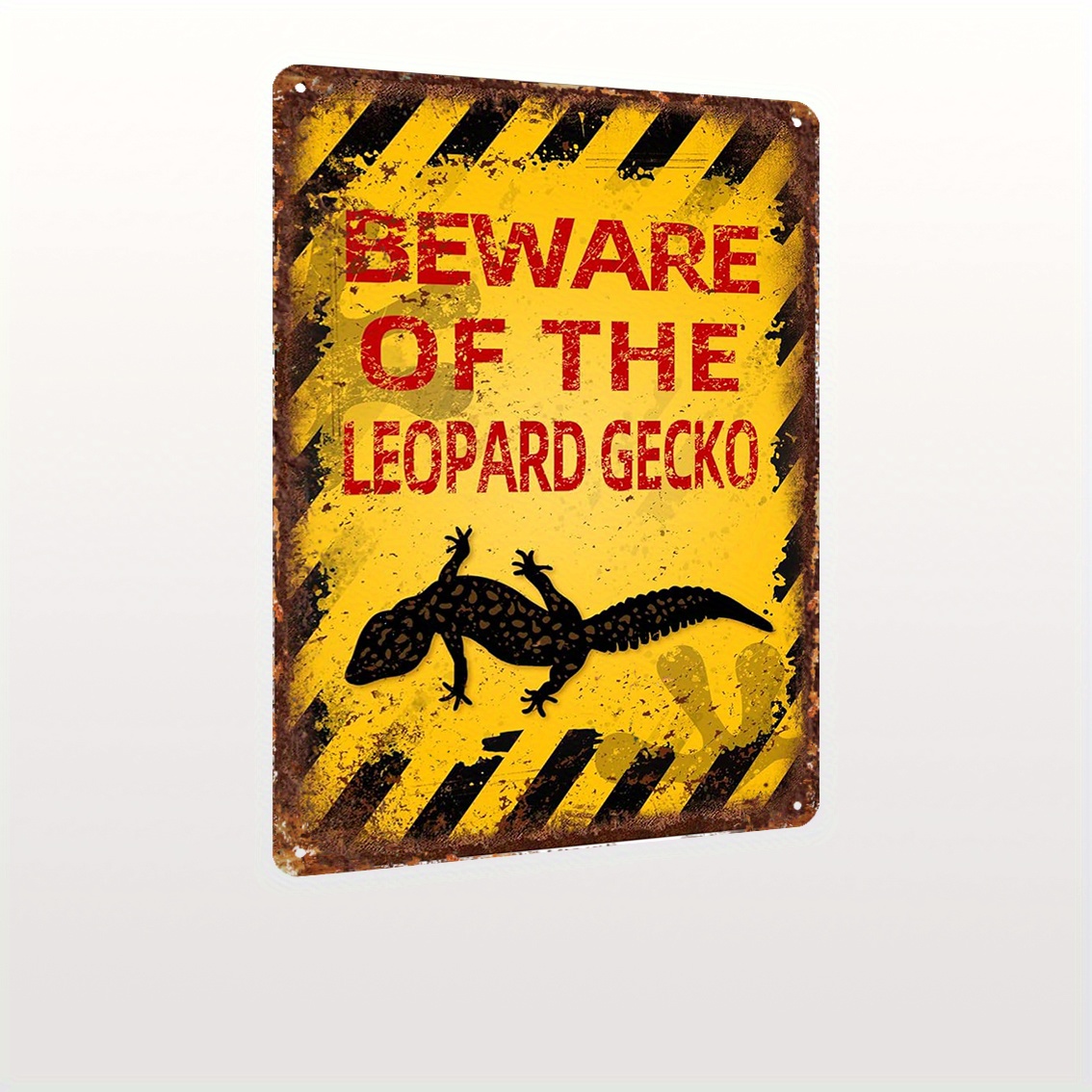 item picture 2d flat 1pc 2d flat decoration sign and x 12 inches 20 x 30 cm featuring leopard warning sign for wall decoration themed decorative signs suitable for store bar and restaurant interior decoration