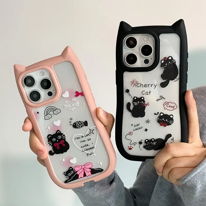 phone case cartoon cat ear phone case suitable iphone 14 - Temu United Arab Emirates phone case cartoon cat ear phone case suitable iphone 14 - Temu United Arab Emirates