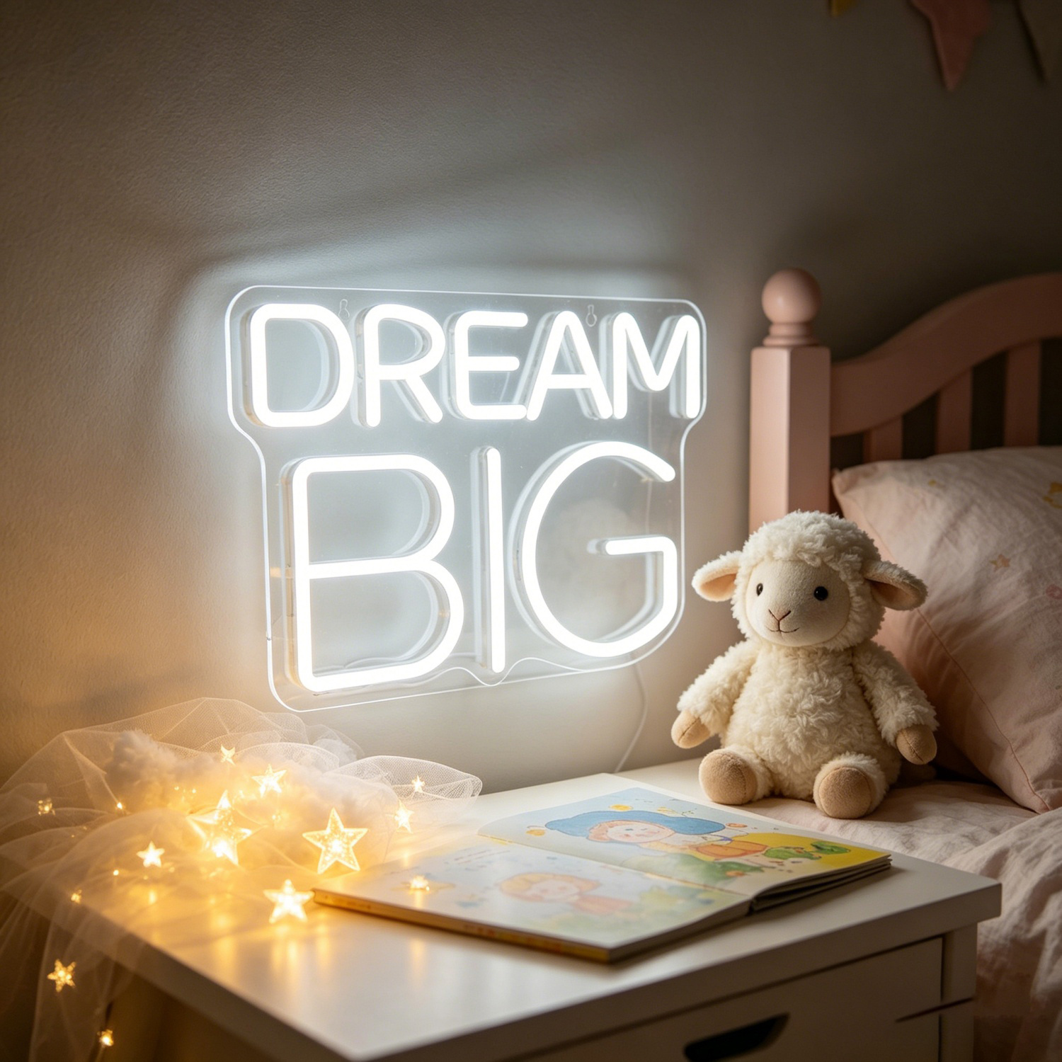 dream neon sign sold on Temu United States