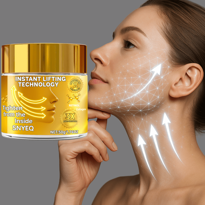 [Instant Face Lifting & Firming Cream] - Bee Venom Cream, Bee Venom Instant Lifting Cream, Firms from Within in Two Minutes, Instantly Tightens and Smooths Skin, Firms Skin and Improves Elasticity, Contains Collagen, Bee Venom, and Retinol