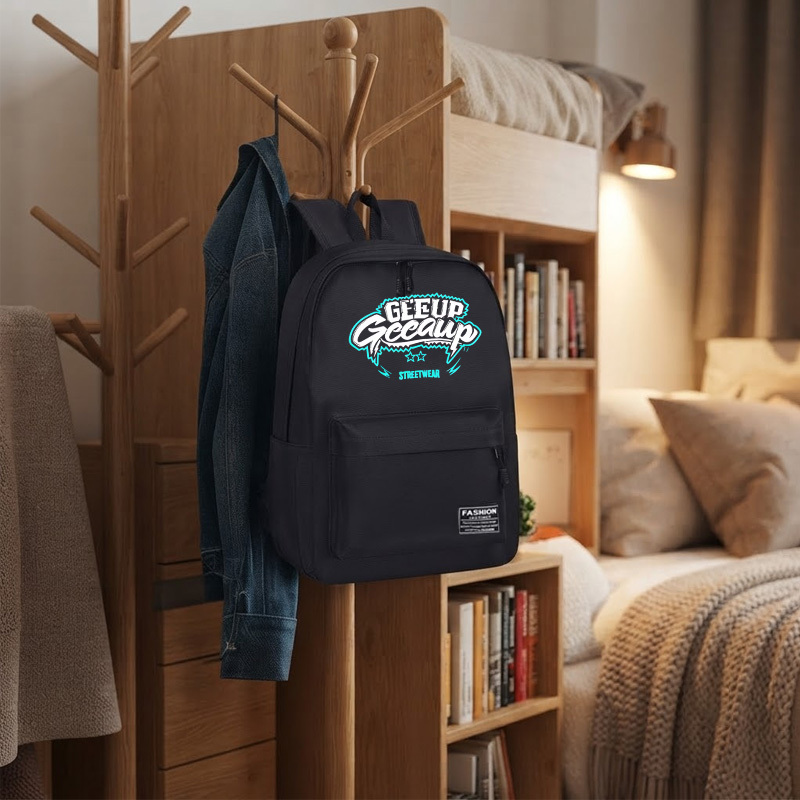 TEMU 1pc Print Laptop Backpack/daypack Suitable For College Commuting, Travel, And Leisure; Unisex Design.