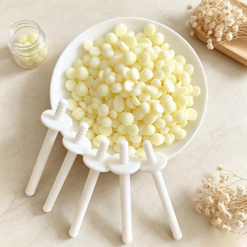 TEMU Kit de déépilation nasale portable : Kit de déépilation nasale portable pour soins rapides à domicile – Perles de cire adaptées à l'épilation du