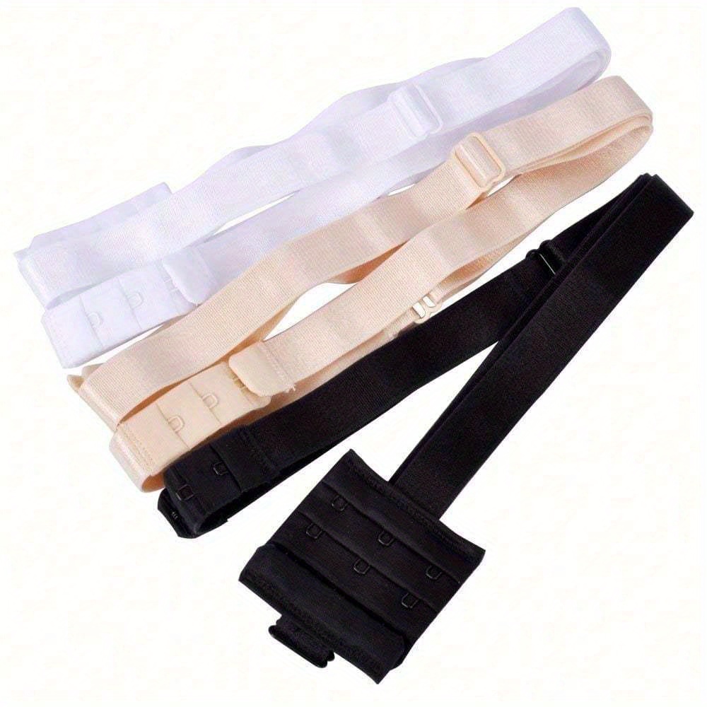 3 pack bra strap extenders women adjustable low back bra - Temu