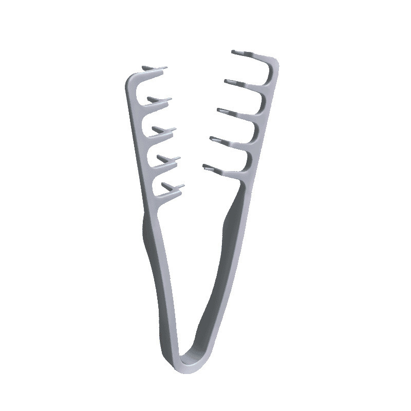 1pc Fluffy Styling Comb, Easily Blow Out Fluffy Hairstyles, Professional Hair Salon Styling Comb, Thickened Material Suitable For Any Hair Type, For , Easily Styles, 5 Used Arbitrarily