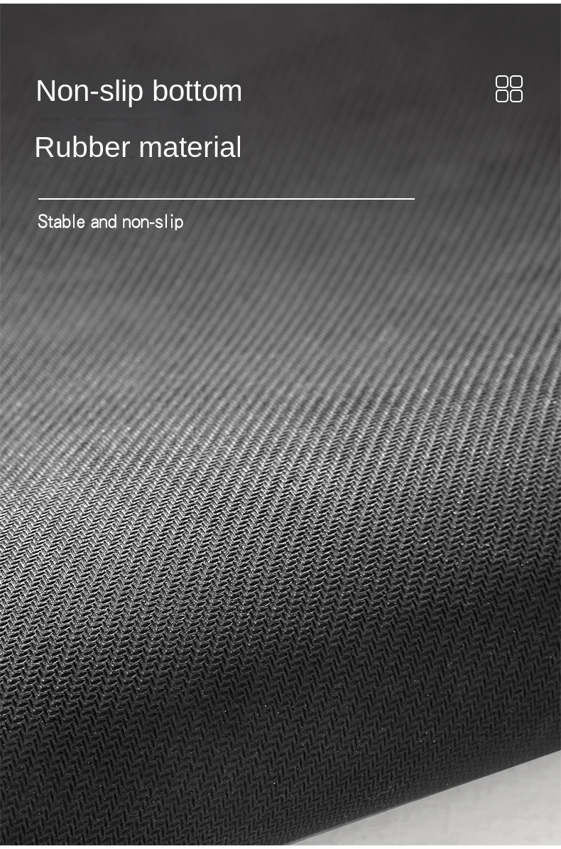 1pc Alfombra de cocina en barro diatomeo - 3.7mm gruesa, base naturalmente antideslizante y resistente a rayones fácil limpieza con paño seco o agua. Cómoda alfombrilla para estar parado ideal también como tapete baños u entradas. ¡Negrua! Disponible varios tamañ