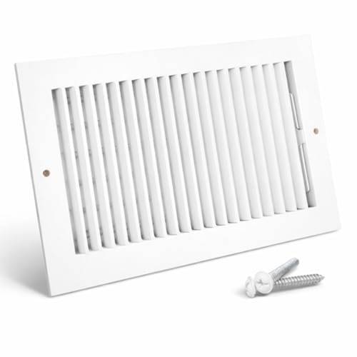 duct opening white round vent cover for wall and ceiling louvered register hvac cover
