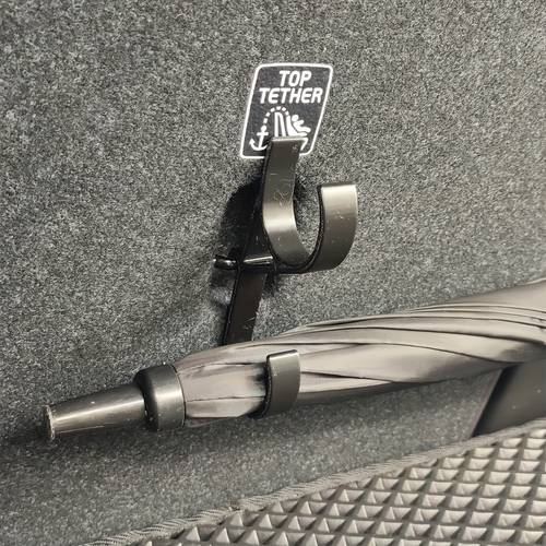 two car for umbrella hooks universal trunk hangers suitable for storing for umbrellas towels fishing rods and camping gear no drilling required for installation compatible with most vehicle models
