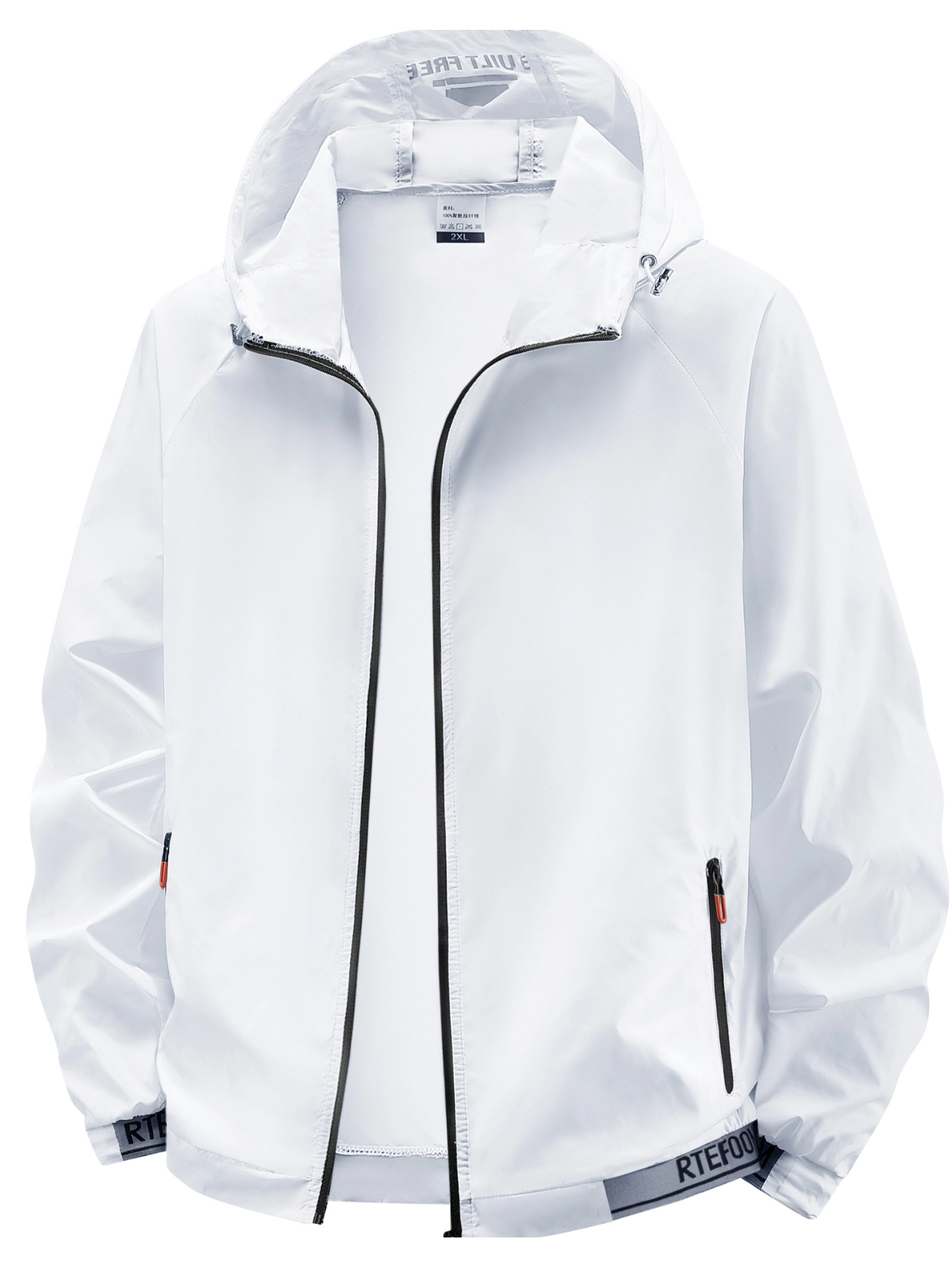 mens ultra thin breathable hoodie 50 lightweight solid color skinny fit outdoor  