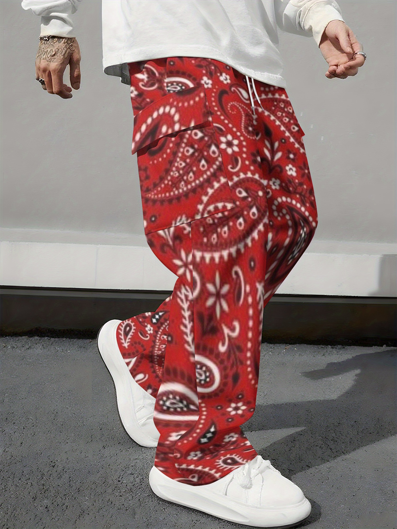 bandana outfits for men sold on Temu United States